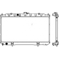 3341-1052 SAKURA  Automotive Радиатор, охлаждение двигателя