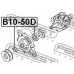 B10-50D FEBEST Подшипник; Подшипник со стороны привода, генератор