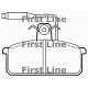 FBP1526 FIRST LINE Комплект тормозных колодок, дисковый тормоз