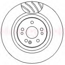 562341B BENDIX Тормозной диск