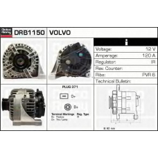 DRB1150 DELCO REMY Генератор