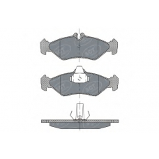 SP 301 PR SCT Комплект тормозных колодок, дисковый тормоз