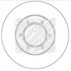 15281 MAPCO Тормозной диск
