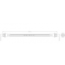 2976 REMKAFLEX Тормозной шланг
