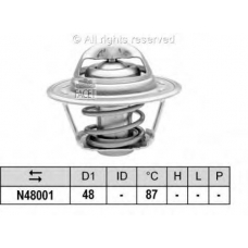 7.8374S FACET Термостат, охлаждающая жидкость