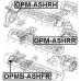 OPM-ASHRH FEBEST Подвеска, двигатель