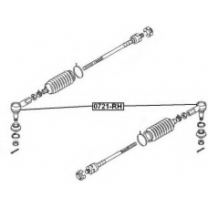 0721-RH ASVA Наконечник поперечной рулевой тяги