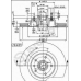 09.4861.10 BREMBO Тормозной диск