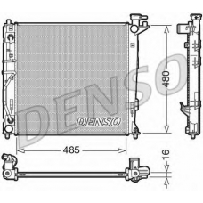 DRM41007 DENSO Радиатор, охлаждение двигателя