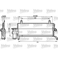 816966 VALEO Конденсатор, кондиционер