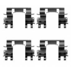 8DZ 355 204-831 HELLA PAGID Комплектующие, колодки дискового тормоза