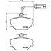 P 23 044 BREMBO Комплект тормозных колодок, дисковый тормоз