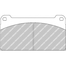 FCV959 FERODO Комплект тормозных колодок, дисковый тормоз