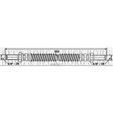 BBH6523 BORG & BECK Тормозной шланг