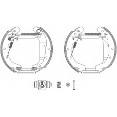 8DB 355 005-051 HELLA Комплект тормозных колодок