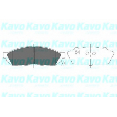 KBP-8501 KAVO PARTS Комплект тормозных колодок, дисковый тормоз