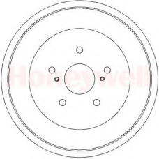 329315B BENDIX Тормозной барабан