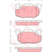 GDB1615 TRW Комплект тормозных колодок, дисковый тормоз