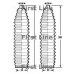 FSG3296 FIRST LINE Пыльник, рулевое управление