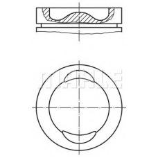 029 98 02 MAHLE Поршень