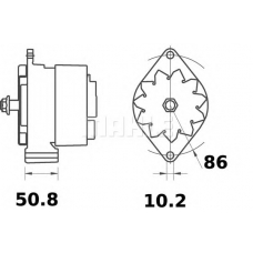 MG 84 MAHLE Генератор