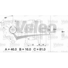 436398 VALEO Генератор