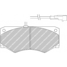 FD6804V NECTO Комплект тормозных колодок, дисковый тормоз