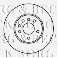 BBD5084 BORG & BECK Тормозной диск