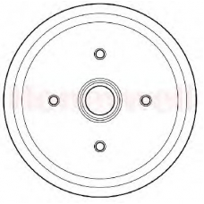 329184B BENDIX Тормозной барабан