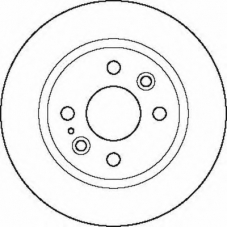 561872BC BENDIX Тормозной диск