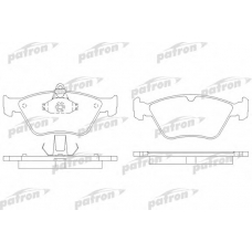 PBP901 PATRON Комплект тормозных колодок, дисковый тормоз