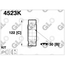 4523K GLO Шарнирный комплект, приводной вал
