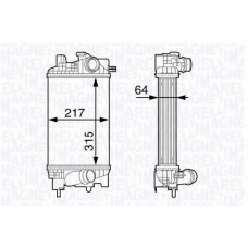 351319203020 MAGNETI MARELLI Интеркулер