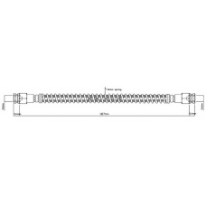 VBH679 MOTAQUIP Тормозной шланг