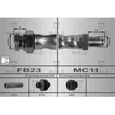 8574 Malo Тормозной шланг