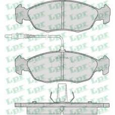 05P450 LPR Комплект тормозных колодок, дисковый тормоз