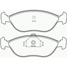 MDB1640 MINTEX Комплект тормозных колодок, дисковый тормоз
