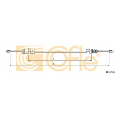 10.4736 COFLE Трос, стояночная тормозная система