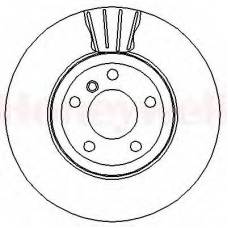 562350B BENDIX Тормозной диск