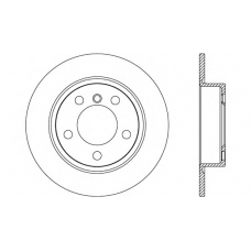 BDR2611.10 OPEN PARTS Тормозной диск