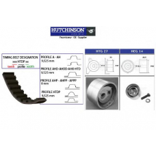 KH 46 HUTCHINSON Комплект ремня грм