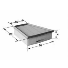 MA3176 CLEAN FILTERS Воздушный фильтр