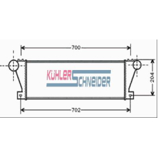 4171901 KUHLER SCHNEIDER Интеркулер