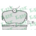 05P302 LPR Комплект тормозных колодок, дисковый тормоз