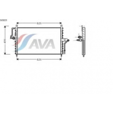 OL5223 AVA Конденсатор, кондиционер