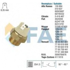 37020 FAE Термовыключатель, вентилятор радиатора