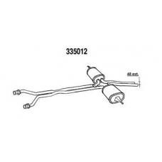 394333501200 MAGNETI MARELLI Выпускной трубопровод