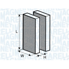 350203061330 MAGNETI MARELLI Фильтр, воздух во внутренном пространстве