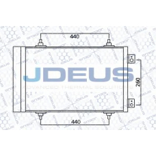 707M27 JDEUS Конденсатор, кондиционер
