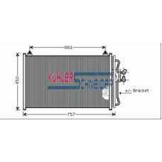 1820081 KUHLER SCHNEIDER Конденсатор, кондиционер